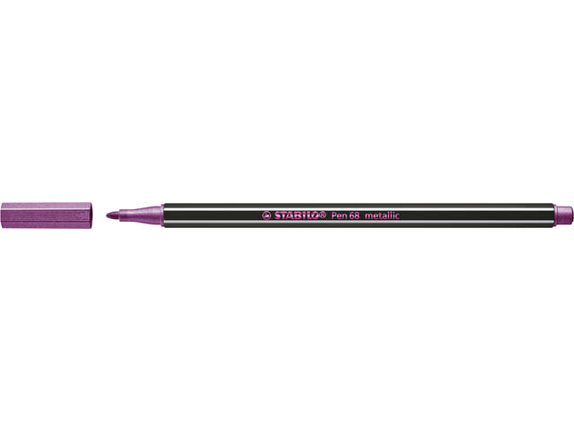 Viltstift STABILO Pen 68/856 M metallic roze