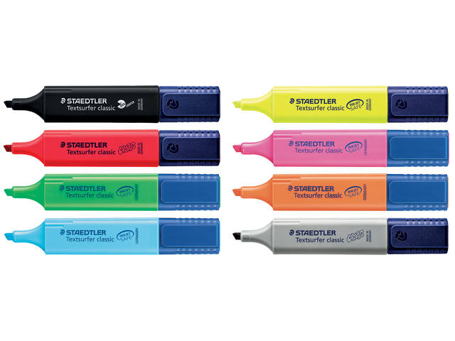 Markeerstift Staedtler 364 textsurfer blauw