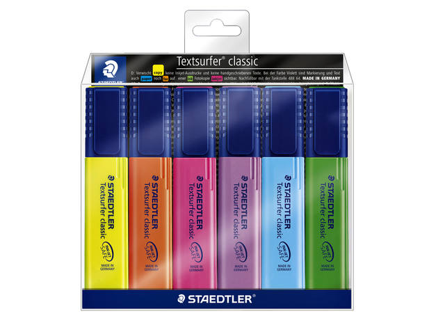 Markeerstift Staedtler 364 textsurfer ass