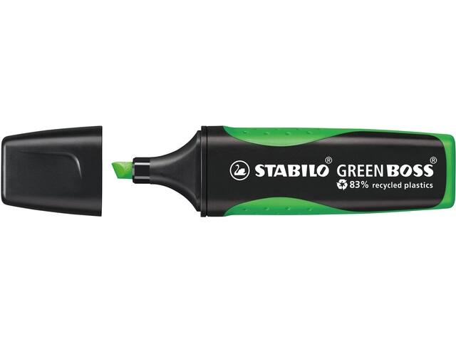 Markeerstift STABILO GREEN BOSS 6070/33 groen