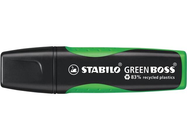 Markeerstift STABILO GREEN BOSS 6070/33 groen