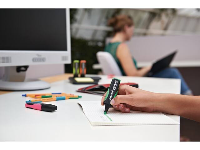 Markeerstift STABILO GREEN BOSS 6070/33 groen