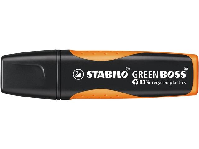 Markeerstift STABILO GREEN BOSS 6070/54 oranje