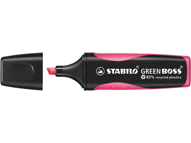 Markeerstift STABILO GREEN BOSS 6070/56 roze