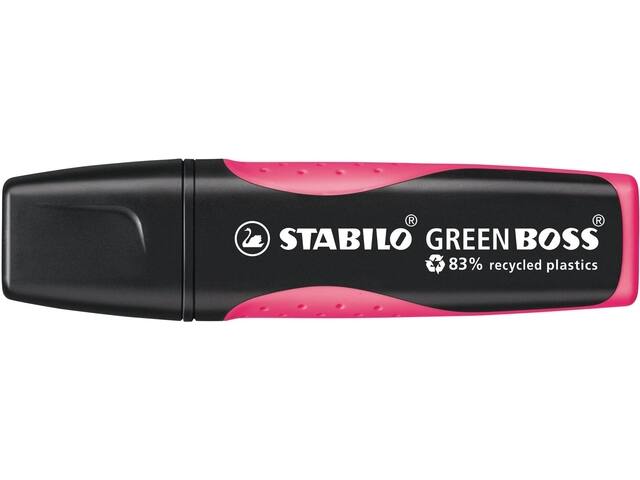 Markeerstift STABILO GREEN BOSS 6070/56 roze