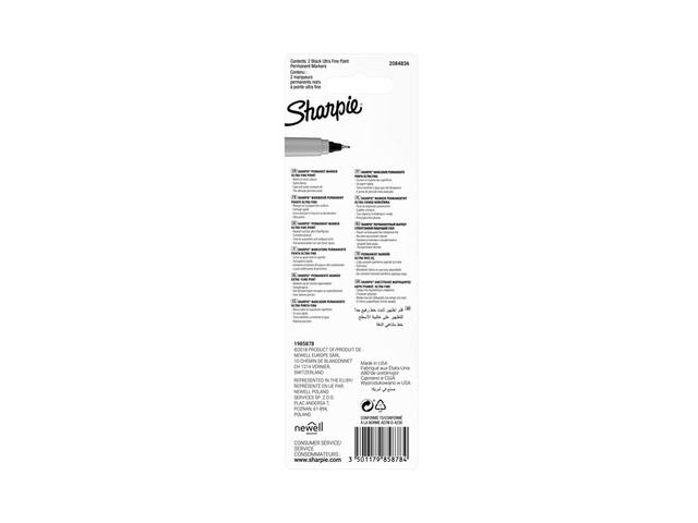 Viltstift Sharpie UF zwart