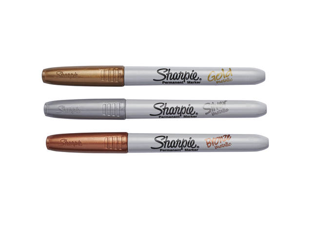 Viltstift Sharpie F metallic assorti