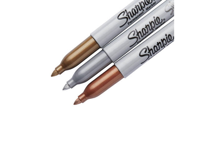 Viltstift Sharpie F metallic assorti