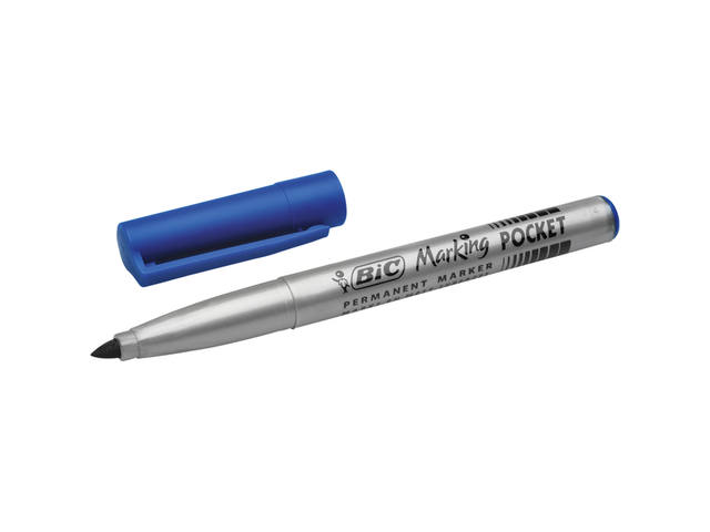 Viltstift Bic 1445 ecolutions rond F blauw