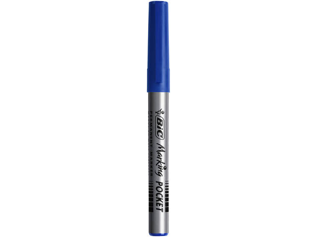 Viltstift Bic 1445 ecolutions rond F blauw