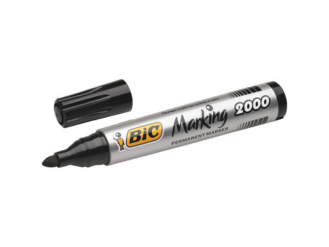 Viltstift Bic 2000 ecolutions rond L zwart