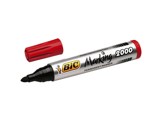 Viltstift Bic 2000 ecolutions rond L rood