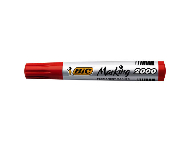 Viltstift Bic 2000 ecolutions rond L rood