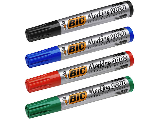 Viltstift Bic 2000 ecolutions rond L groen
