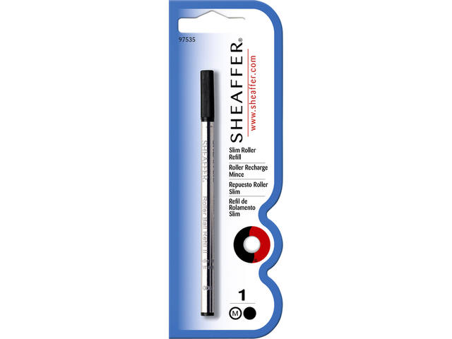 Rollerpenvulling Sheaffer slim M zwart