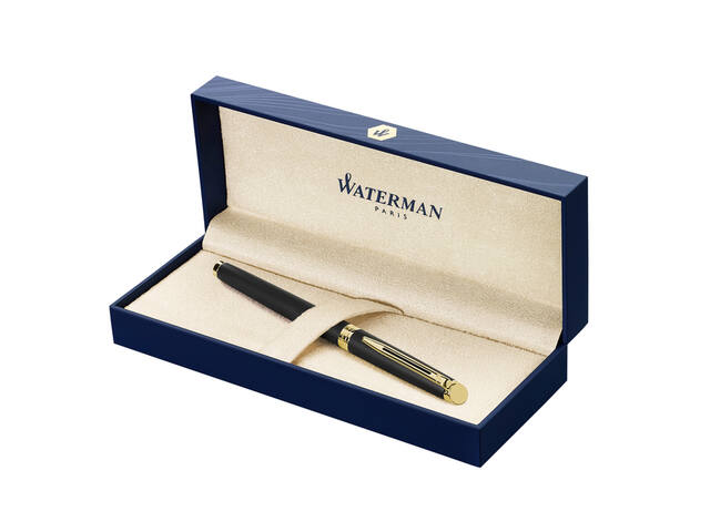 Rollerpen Waterman Hemisp GT F mat zwart