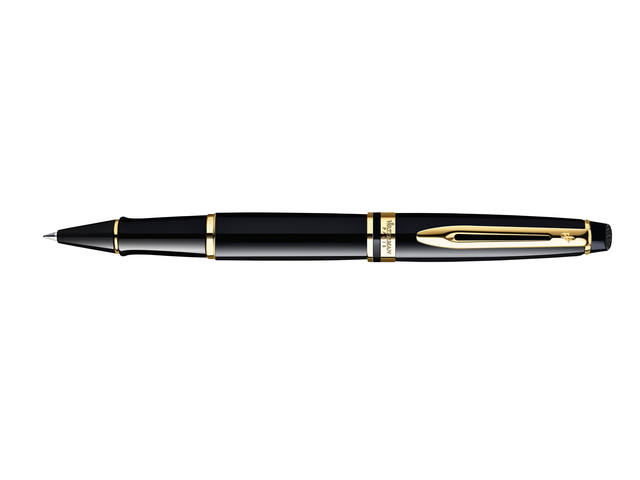 Rollerpen Waterman Expert GT F lak zwart