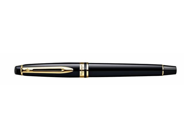 Rollerpen Waterman Expert GT F lak zwart