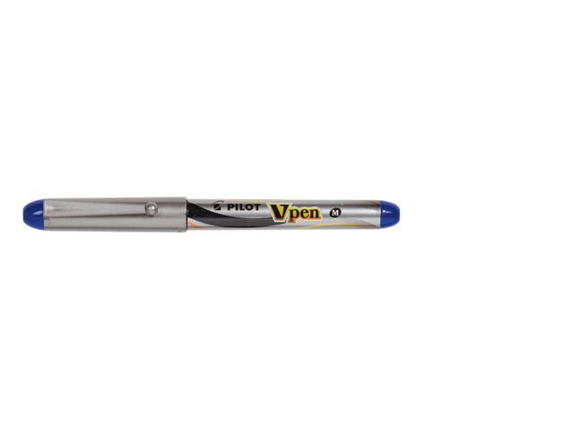 Vulpen PILOT Vpen M zilver blauw