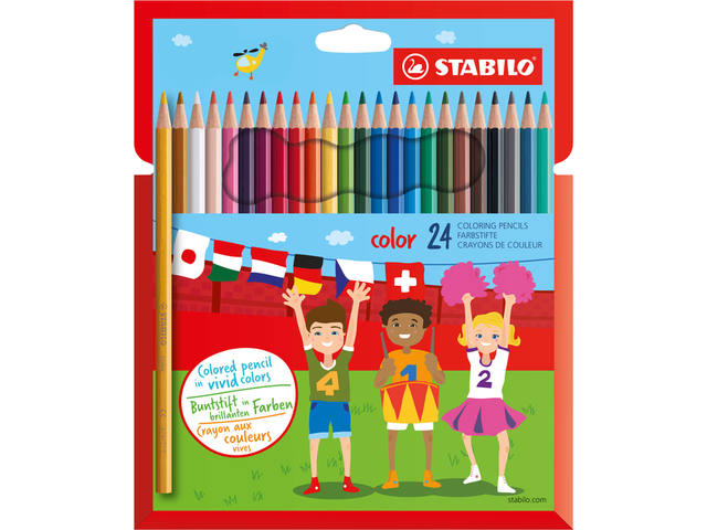Kleurpotlood STABILO 979 color 24st assorti