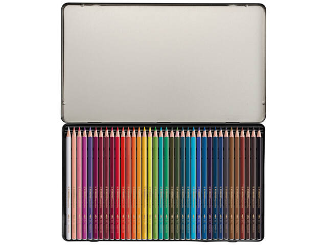 Kleurpotlood STABILO 1636 aquacolor 36st assorti