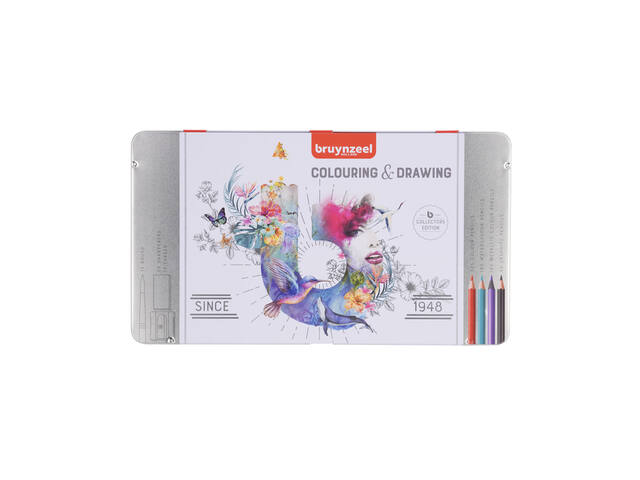 Tekenset Bruynzeel Creatives set 70 delen