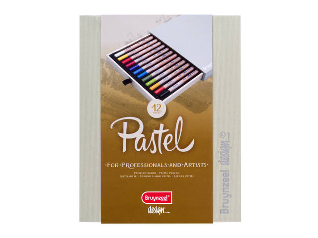 Pastelpotlood Bruynzeel Design 12st assorti