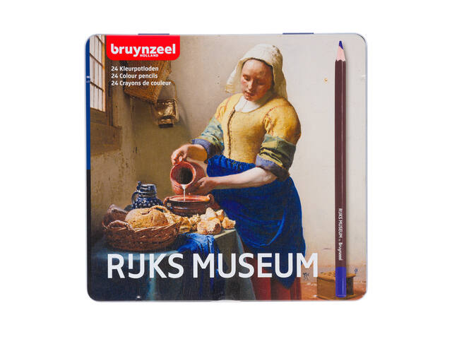 Kleurpotlood Bruynzeel Rijksmuseum Vermeer 24x ass
