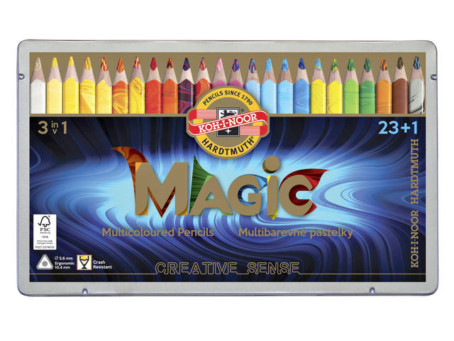 KleurpotlKoh I Noor Jumbo Magic doos 24  kleur