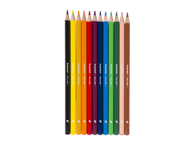 Kleurpotlood Bruynzeel Kids 12st assorti