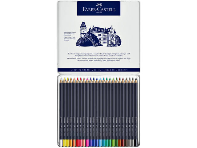 Kleurpotlood Faber-Castell GF 24st assorti