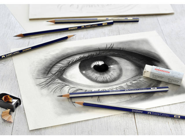 Potlood Faber-Castell GF 6 hardheden 8-delig