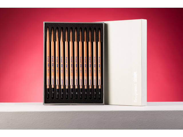 Potlood Bruynzeel Design 12 hardheden