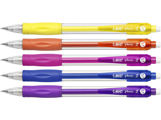 Vulpotlood Bic Velocity HB 0.7mm assorti