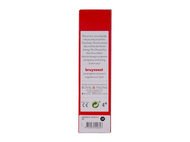 Potlood Bruynzeel Burotek 3H