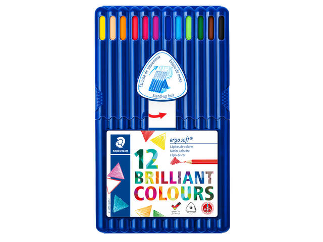 Kleurpotloden Staedtler ergosoft 3kantig