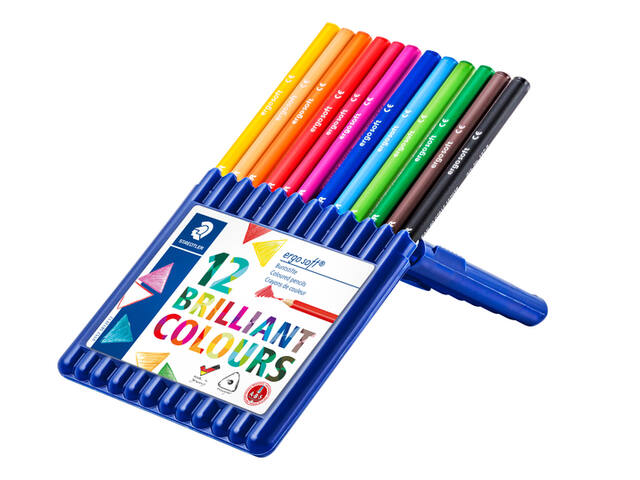 Kleurpotloden Staedtler ergosoft 3kantig