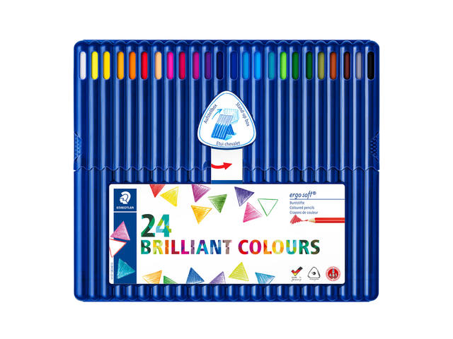 Kleurpotloden Staedtler ergosoft abs 3kantig