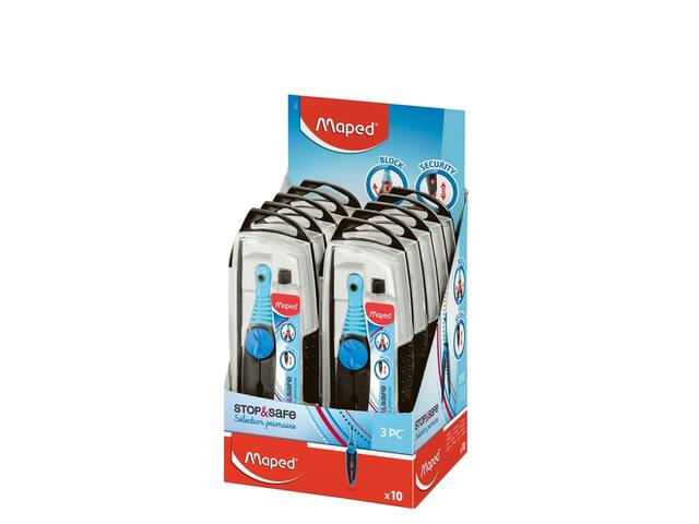 Passer Maped StopSafe 3delig display 10st assorti
