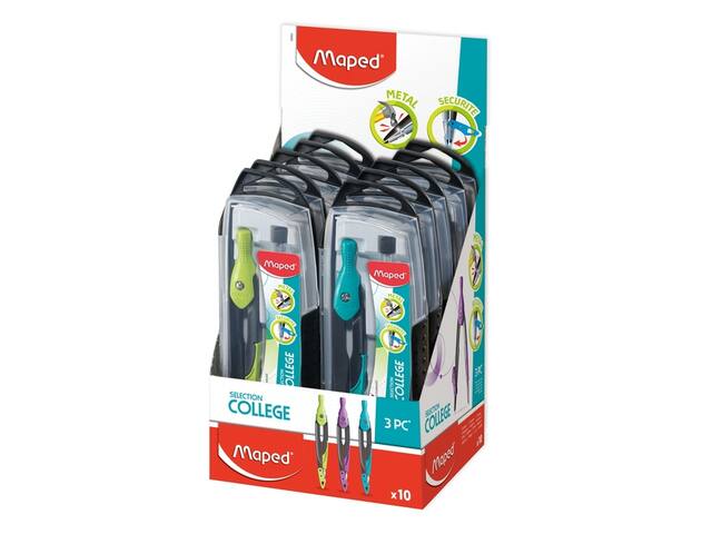 Passer Maped Metal Open 3delig 10 stuks assorti