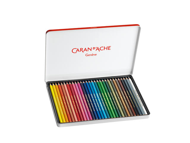 Kleurpotl Caran d Ache swisscolor aquarel 30st ass