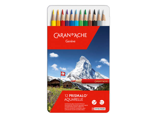Kleurpotlood Caran d Ache Prismalo 12st ass