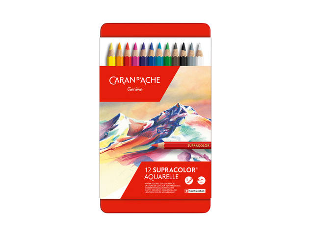 Kleurpotlood Caran d Ache Supracolor 12st ass