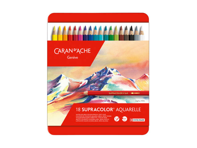 Kleurpotlood Caran d Ache Supracolor 18st ass