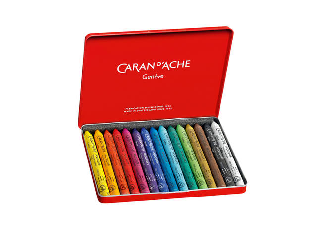 Waskrijt Caran d Ache neocolor I 15st ass