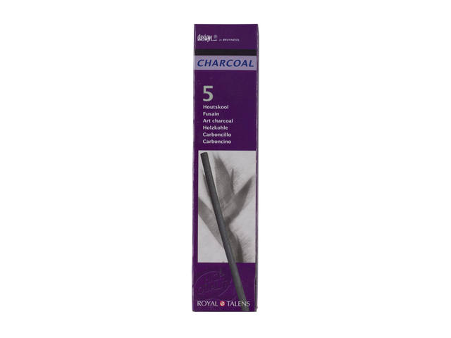 Houtskool Bruynzeel Design set 5 stuks