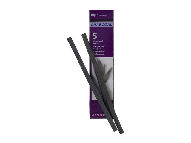 Houtskool Bruynzeel Design set 5 stuks