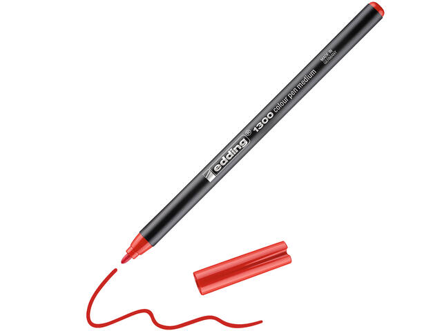 Fineliner edding 1300 M rood