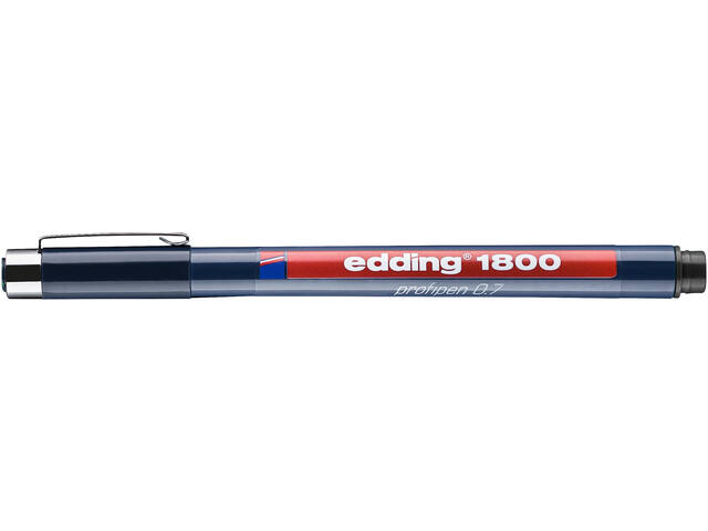 Fineliner edding 1800 0.7mm zwart