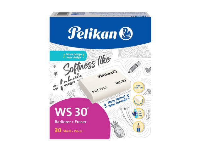 Gum Pelikan ws30 zacht 37x30x9mm